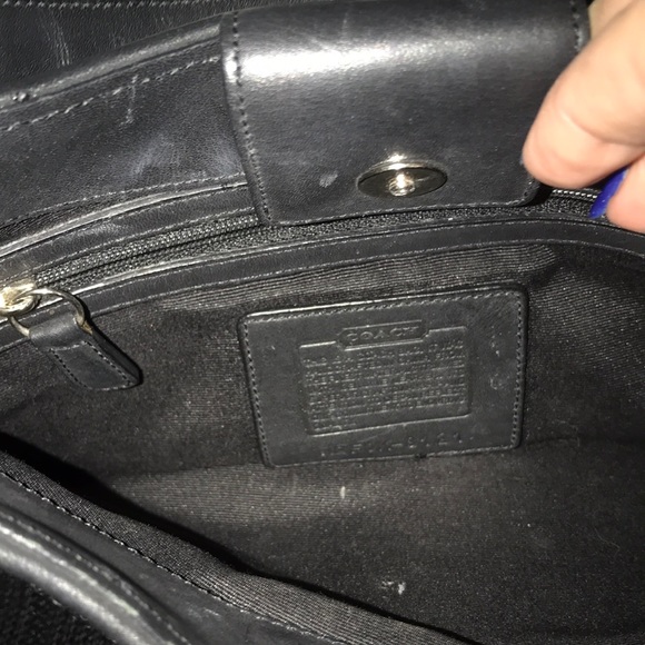 Coach Tweed Herringbone shoulder bag πβοΈ - Picture 7 of 15